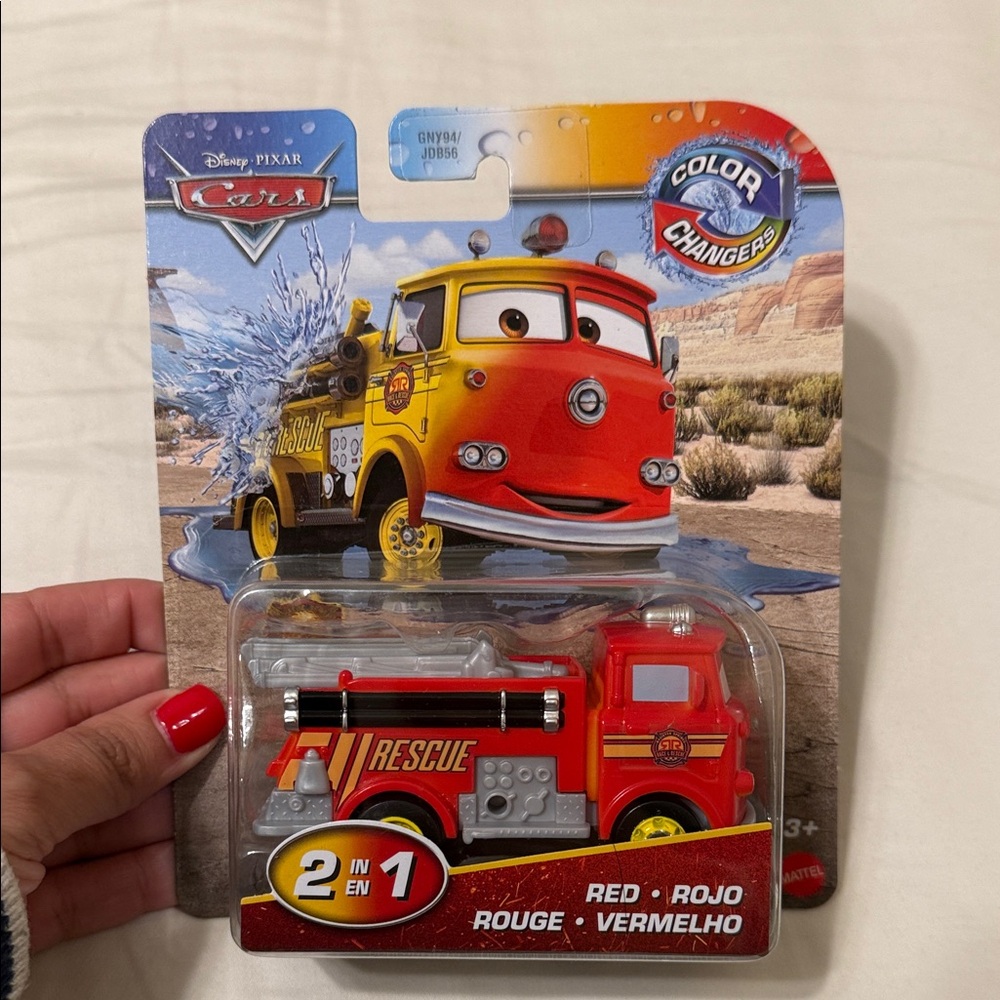Disney Pixar Cars Color Changers RED